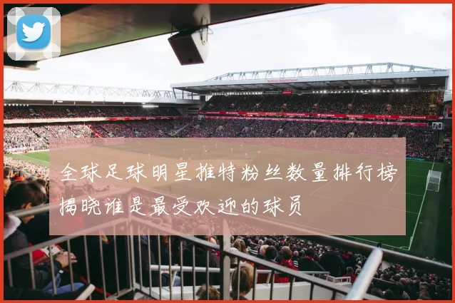 全球足球明星推特粉丝数量排行榜揭晓谁是最受欢迎的球员