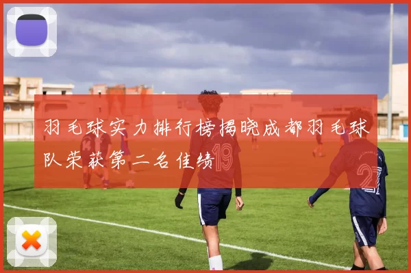 羽毛球实力排行榜揭晓成都羽毛球队荣获第二名佳绩